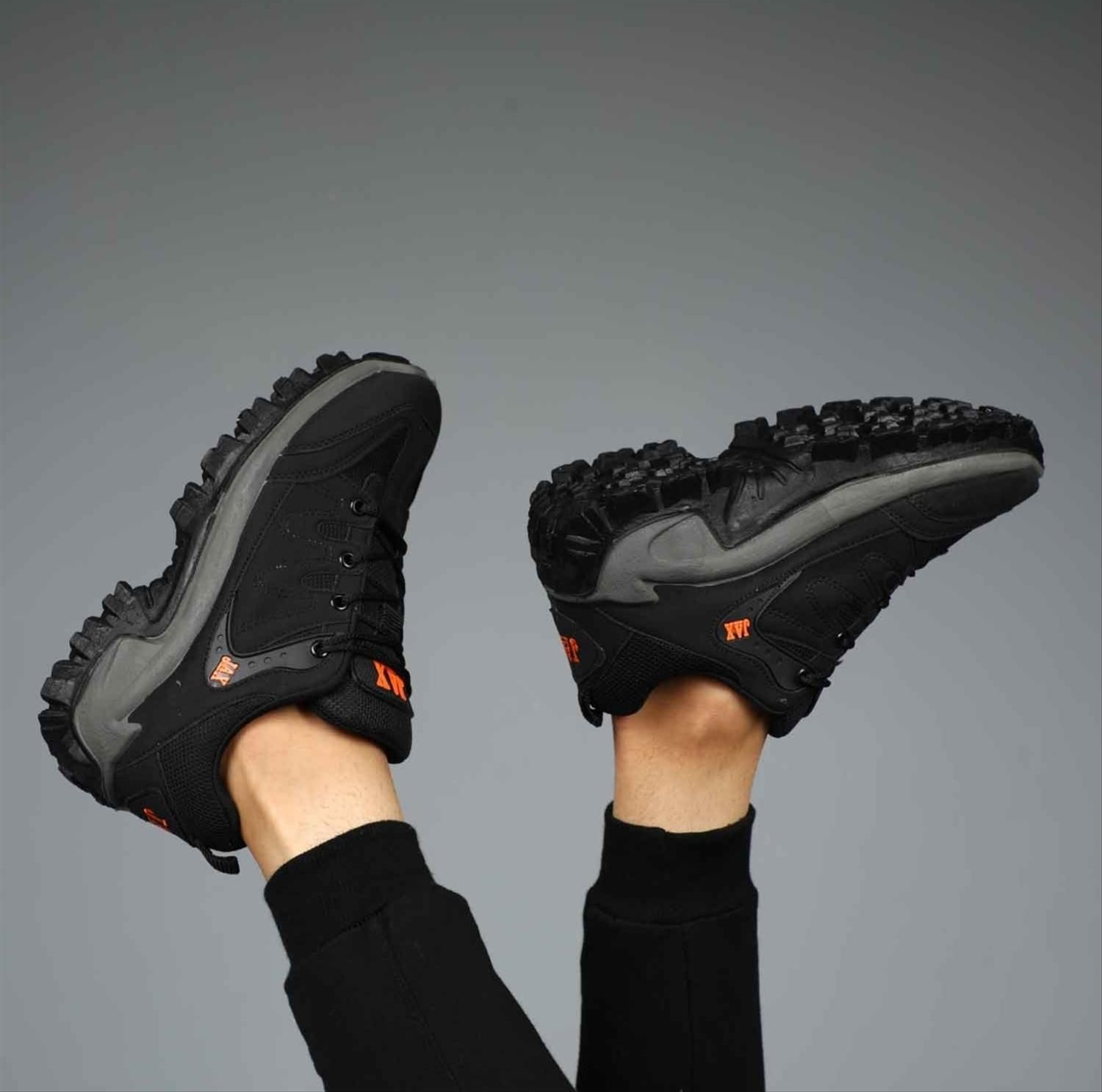 کفش بدون ساق مردانه مشکی مدل JAX